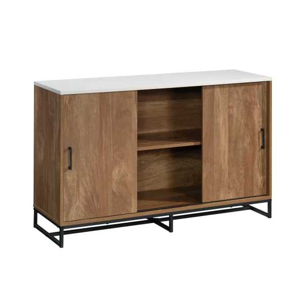 Bellamy Studios Row TV Stand with Storage, for TVs up to 50", Sindoori Mango Finish - MadeInUSA - Image 10