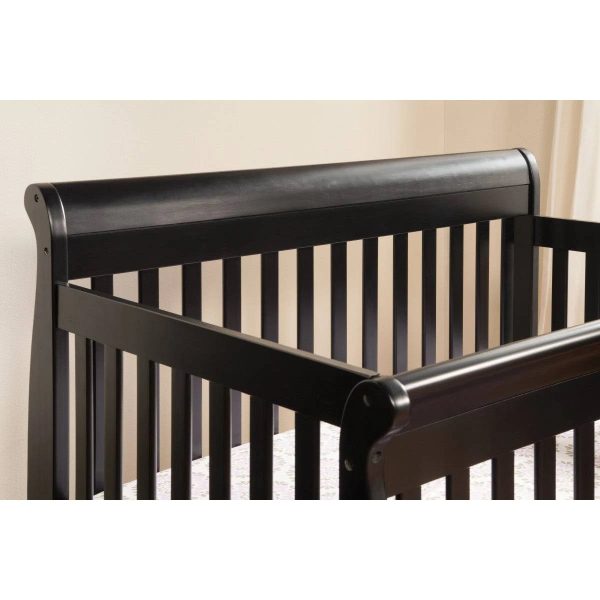 DaVinci Kalani 4-in-1 Convertible Crib in Chestnut Finish, Size: 54.4 x 35 x 41.9 Inches, Brown - MadeInUSA - Image 9