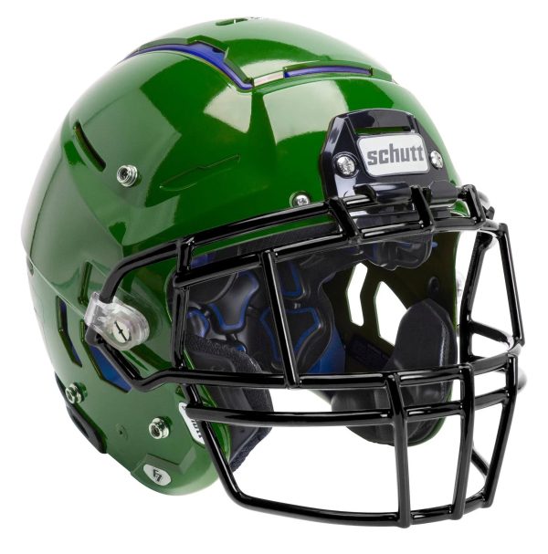 Schutt Adult F7 VTD Football Helmet, Black / L - MadeInUSA - Image 7