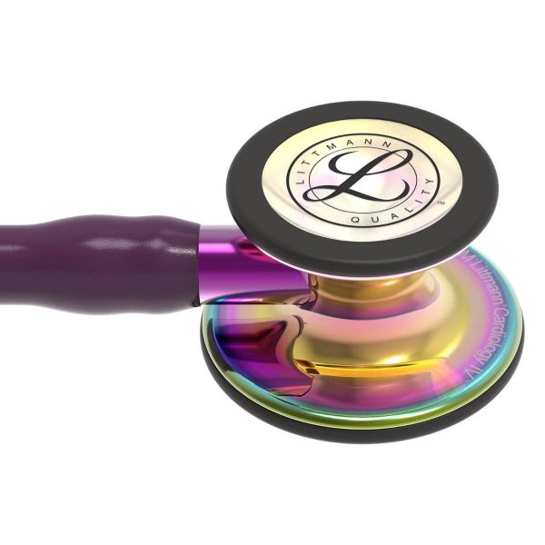 3M Littmann - Cardiology IV Stethoscope - Plum Rainbow Violet - MadeInUSA - Image 8