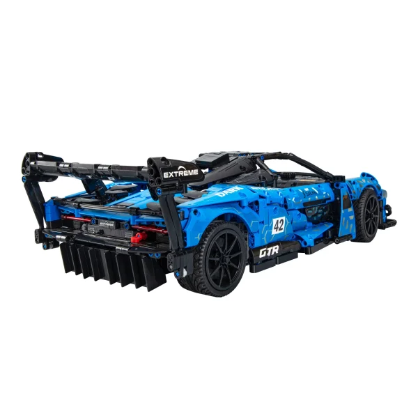 CaDA® Speed Series Model Car Building Set C63003W Blue Knight (2088 Pieces) Can Be Converted into a RC Car for Kids - MadeInUSA - Image 2