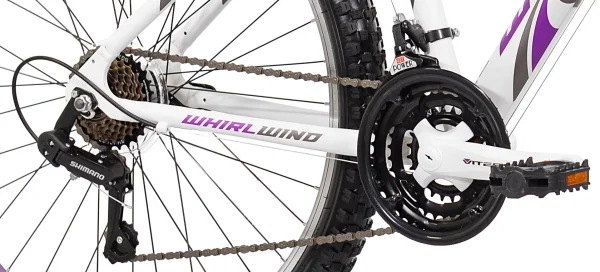 Genesis 26 Whirlwind Women's Mountain Bike, Gray - MadeInUSA - Image 5