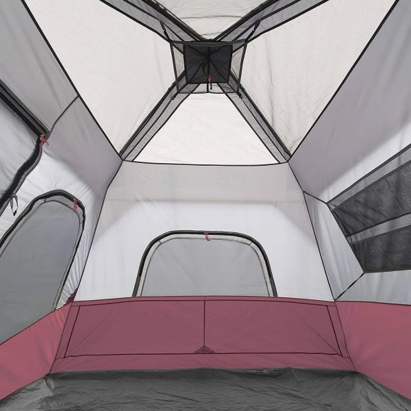 Core Instant Cabin 11 x 9 Foot 6 Person Cabin Tent with Air Vents and - MadeInUSA - Image 6