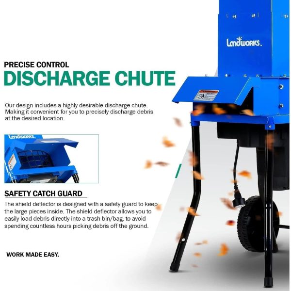 Landworks TRI-GUO049 Leaf Mulcher & Shredder - MadeInUSA - Image 6