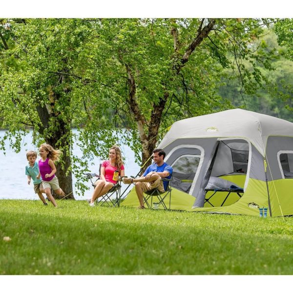 Core Equipment 6 Person Instant Cabin Tent 11' x 9' - MadeInUSA - Image 6