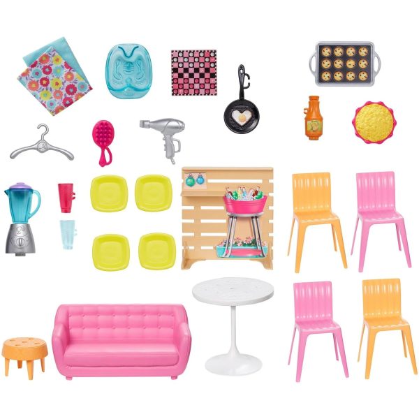 Barbie - Malibu House Playset - MadeInUSA - Image 10