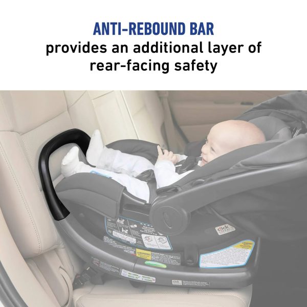 Graco - SnugRide Snugfit 35 LX Infant Car Seat Nash - MadeInUSA - Image 3