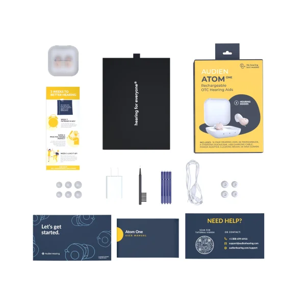 Audien Hearing Atom One OTC Hearing Aid - MadeInUSA - Image 6