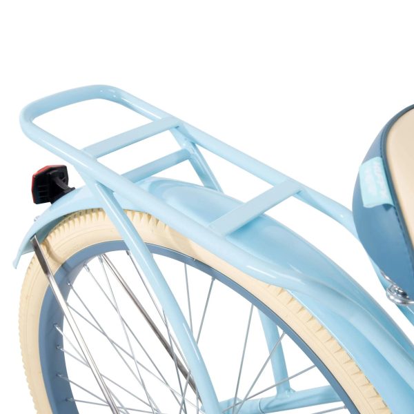 Huffy, nel Lusso Classic Cruiser Bike with Perfect Fit Frame, Women's, Light Blue, 26" - MadeInUSA - Image 6