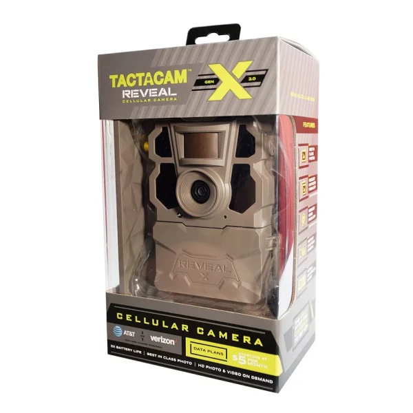 Tactacam Reveal x Gen 2.0 LTE Cellular Trail Camera - 16 Megapixels HD Photo Hunting Trail Monitor - MadeInUSA - Image 3