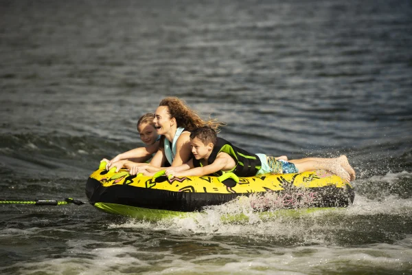 Body Glove Riverside 3-Person Yellow Waterskiing Towables - MadeInUSA - Image 5