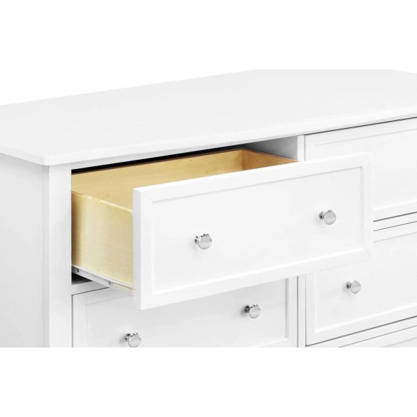 DaVinci Kalani 6 - Drawer Double Wide Dresser - Chestnut - MadeInUSA - Image 2