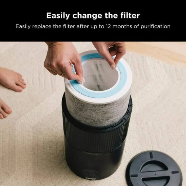 Shark Air Purifier with Nanoseal HEPA, Cleansense IQ, Odor Lock, Cleans Up to 500 Sq. ft, HP100 - MadeInUSA - Image 2