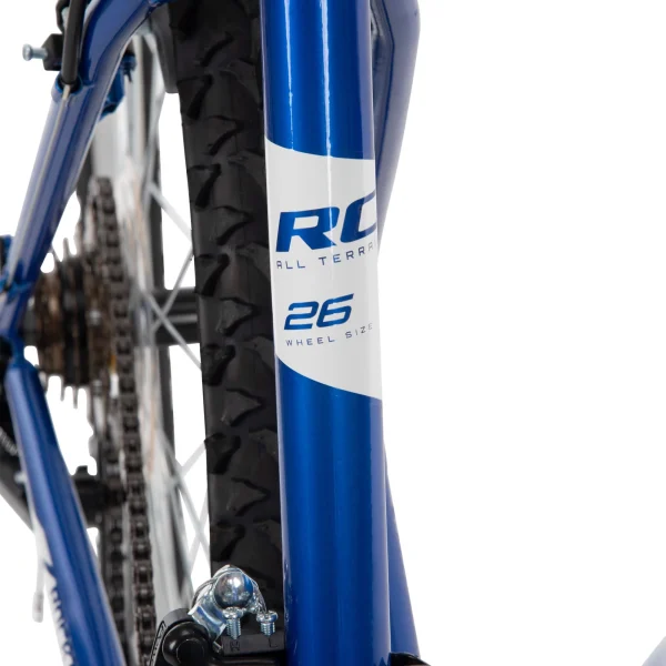 Huffy 26-inch Rock Creek Men's Mountain Bike, Ages 13 and Up, Blue - MadeInUSA - Image 10