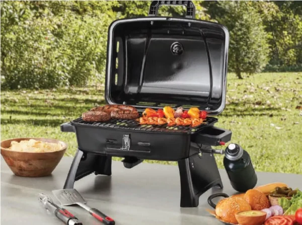 Ozark Trail Portable 1 Burner Gas Grill with Interchangeable Griddle Plate - MadeInUSA - Image 2