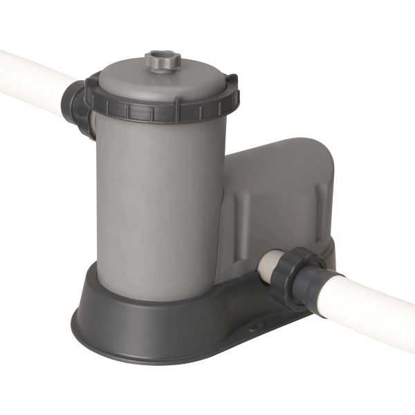 Bestway 14ft x 42in Power Steel Deluxe Above Ground Swimming Pool Set and Pump - MadeInUSA - Image 2