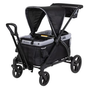 Baby Trend Tour Wagon Stroller, Black - MadeInUSA