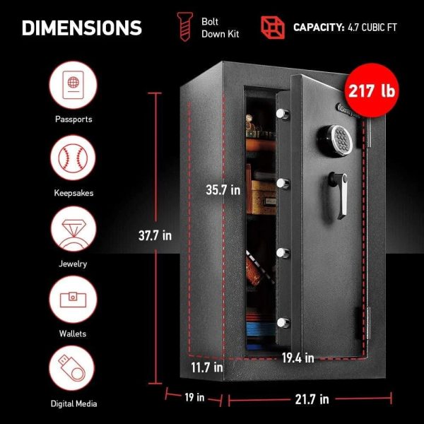 Sentry Safe EF4738E Safe - MadeInUSA - Image 2