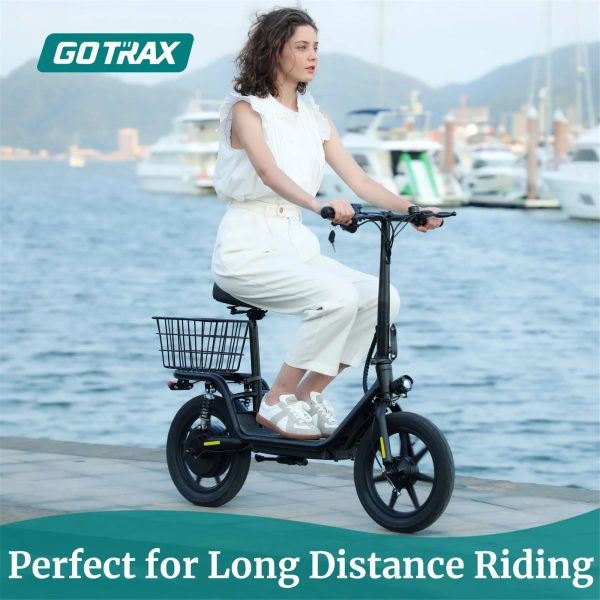 Gotrax Electric Scooter with Seat 18.6 Miles Range 15.5 MPH Power by 4 - MadeInUSA - Image 10