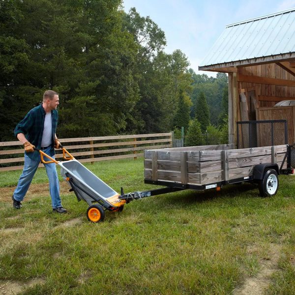 Worx WG050 Aerocart 8-in-1 Wheelbarrow - MadeInUSA - Image 6