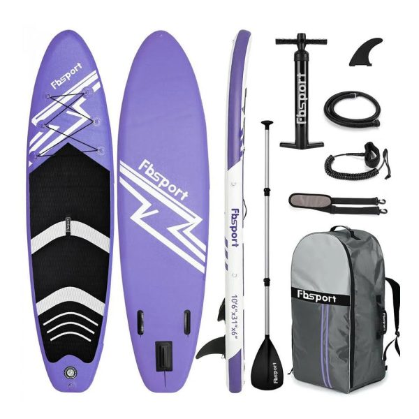 Lightning 10'6 Inflatable Paddle Board (USA) Purple - MadeInUSA