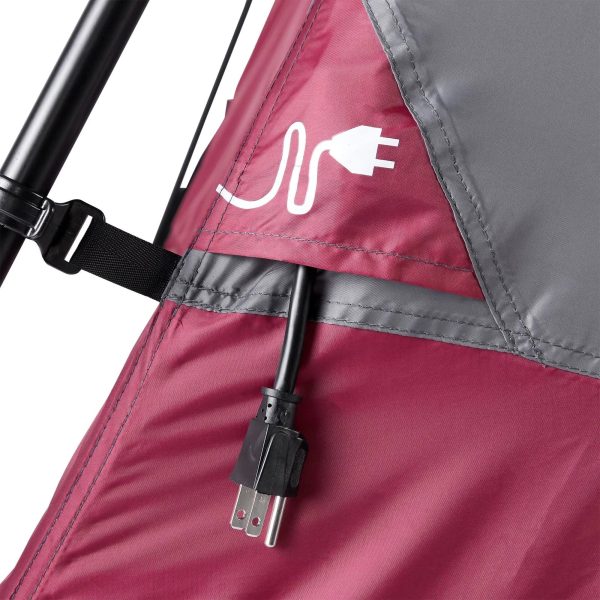 Core Instant Cabin 11 x 9 Foot 6 Person Cabin Tent with Air Vents and - MadeInUSA - Image 8