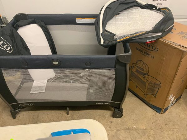Graco Pack ‘n-Play Travel Dome LX-Playard | Features Portable Bassinet, Redmond - MadeInUSA - Image 12