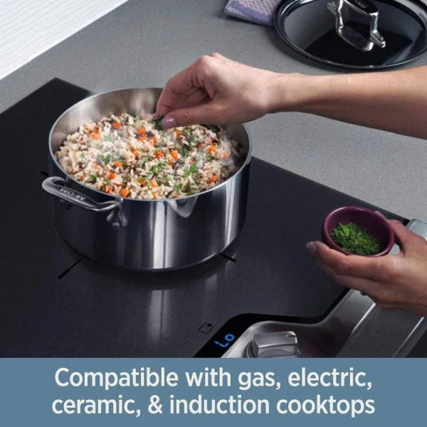 All-Clad Stainless Steel 7 Piece Cookware Set - MadeInUSA - Image 8