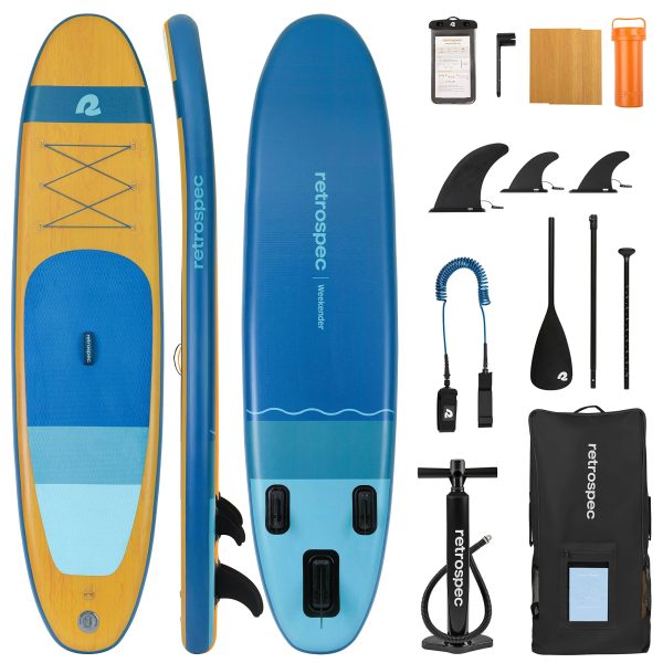 Retrospec Weekender Inflatable Paddle Board 10' - MadeInUSA - Image 7
