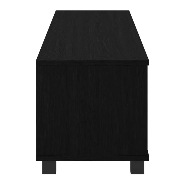 CorLiving Hollywood 3-Shelf Engineered Wood TV Stand for TVs up to 85"in Black - MadeInUSA - Image 8