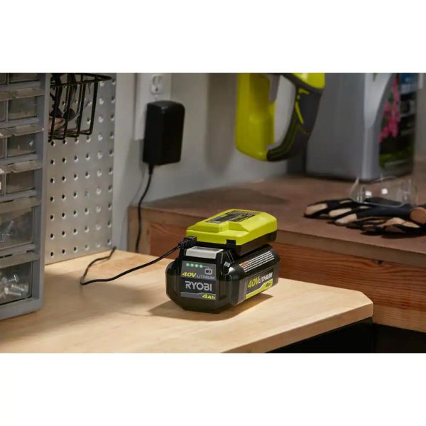 RYOBI OP4040A03 40V LithiumIon 4.0 Ah Battery and Charger - MadeInUSA - Image 3