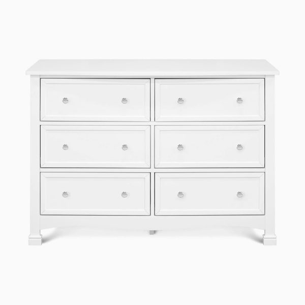 DaVinci Kalani 6 - Drawer Double Wide Dresser - Chestnut - MadeInUSA - Image 10