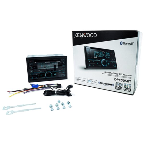 Kenwood DPX505BT Bluetooth USB Double DIN CD Receiver - MadeInUSA - Image 4