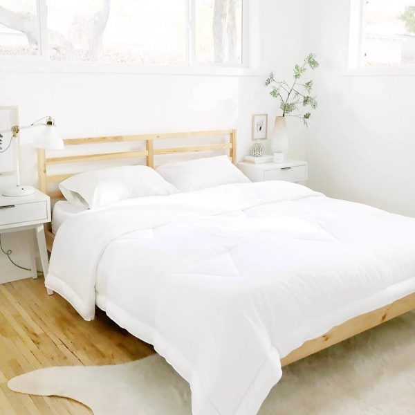 Buffy Cloud Comforter - Hypoallergenic Eucalyptus Fabric - Full/Queen - MadeInUSA - Image 2