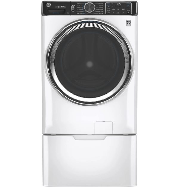 GE GFW655SSVWW 5.0 Cu. ft. Capacity Smart Front Load Steam Washer with SmartDispense - MadeInUSA - Image 7