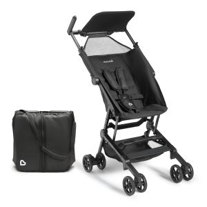 Munchkin Sparrow Ultra Compact Travel Stroller - Black - MadeInUSA