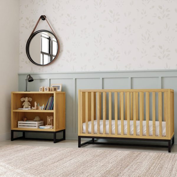 DaVinci Ryder Convertible Cubby Changer & Bookcase - Honey - MadeInUSA - Image 2