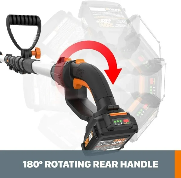 Worx WG349.9 20V Power Share 8" Pole Saw with Auto-Tension (Tool Only) - MadeInUSA - Image 3