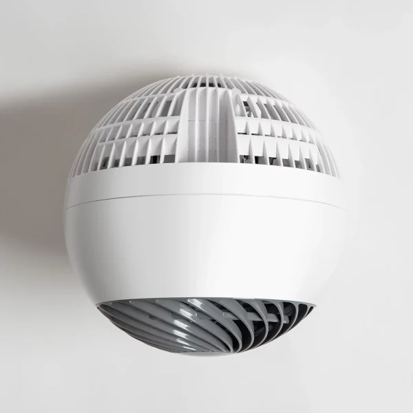 Woozoo SC15T Remote Controlled Compact Globe Oscillating Circulating Fan, White - MadeInUSA - Image 7