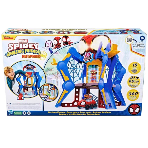 Spidey & Amazing Friends Web-Spinners Playset - Preschool Toys - MadeInUSA - Image 5