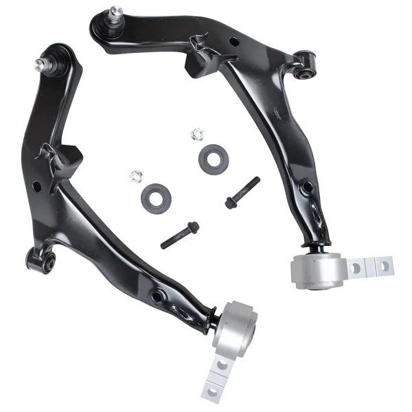 Detroit Axle - 14pc Front End Control Arms Kit for 2003-2004 Nissan Murano, Lower Control Arms & Ball Joint Tie Rods Wheel Bearing Hubs Boot Front and Rear Sway Bars Replacement - MadeInUSA - Image 3