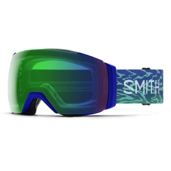 Smith I/O Mag XL ChromaPop Goggles in Lapis Brain Waves - MadeInUSA