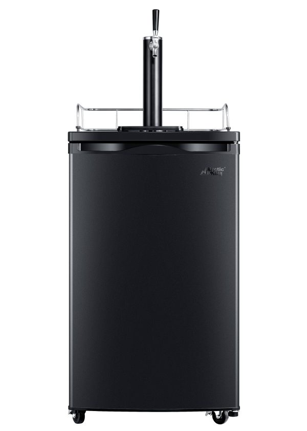 Arctic King Single Tap Kegerator 4.9 Cu. ft Black - MadeInUSA