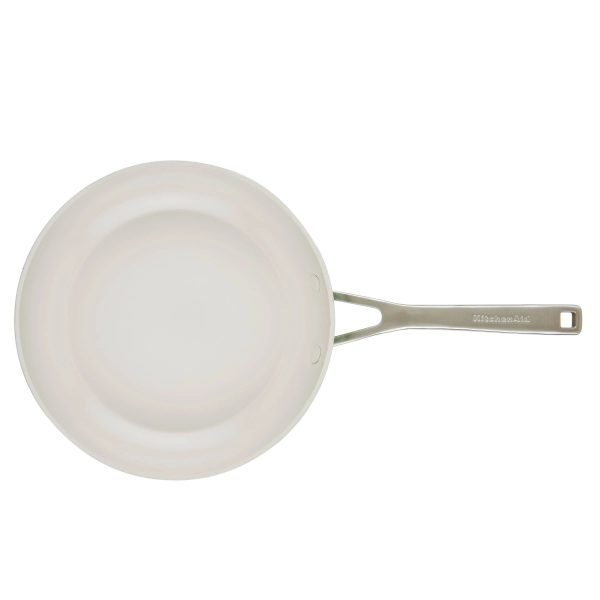 KitchenAid Hard Anodized Ceramic Nonstick Cookware Set 9 Piece - Pistachio - MadeInUSA - Image 8
