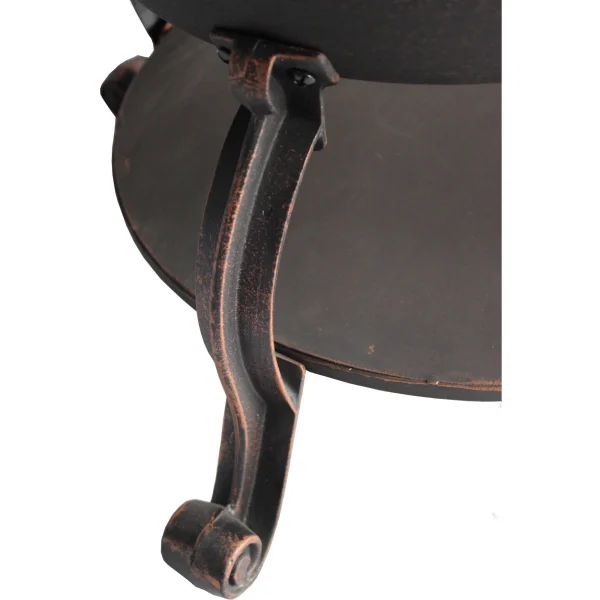 Better Homes & Gardens Wood-Burning Cast Iron Chiminea, Antique Bronze - MadeInUSA - Image 4