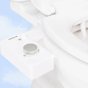 TUSHY Classic 3.0 Bidet Toilet Seat Attachment | Adjustable Water Pressure (Platinum Knob) - MadeInUSA