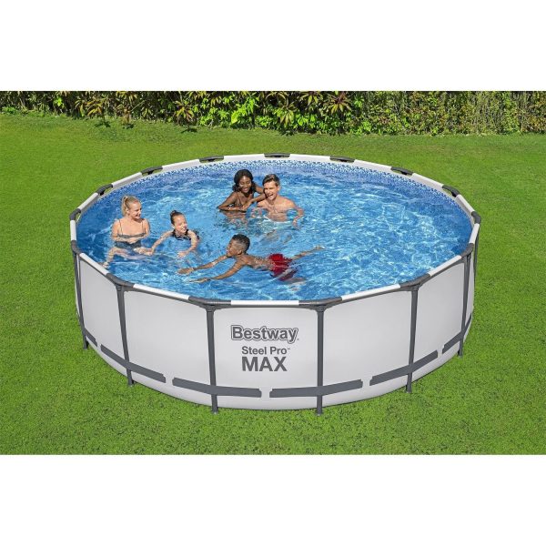 Bestway 15' x 48" Steel Pro Max Above Ground Pool Set - MadeInUSA - Image 7