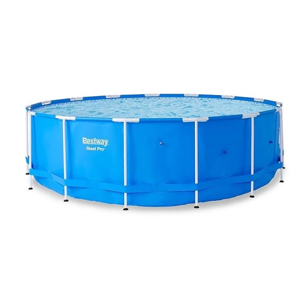 Bestway 15' x 48" Steel Pro Frame Above Ground Swimming Pool - MadeInUSA