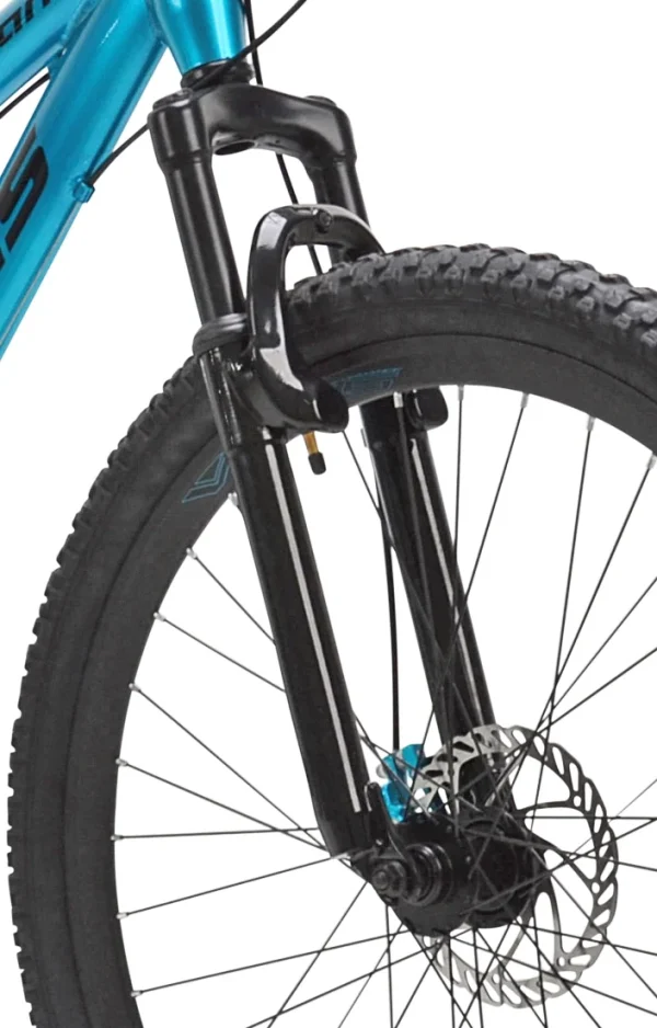 Genesis 27.5 in. Serrano Ladies Mountain Bike, Blue - MadeInUSA - Image 3