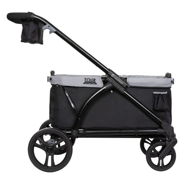 Baby Trend Tour Wagon Stroller, Black - MadeInUSA - Image 6